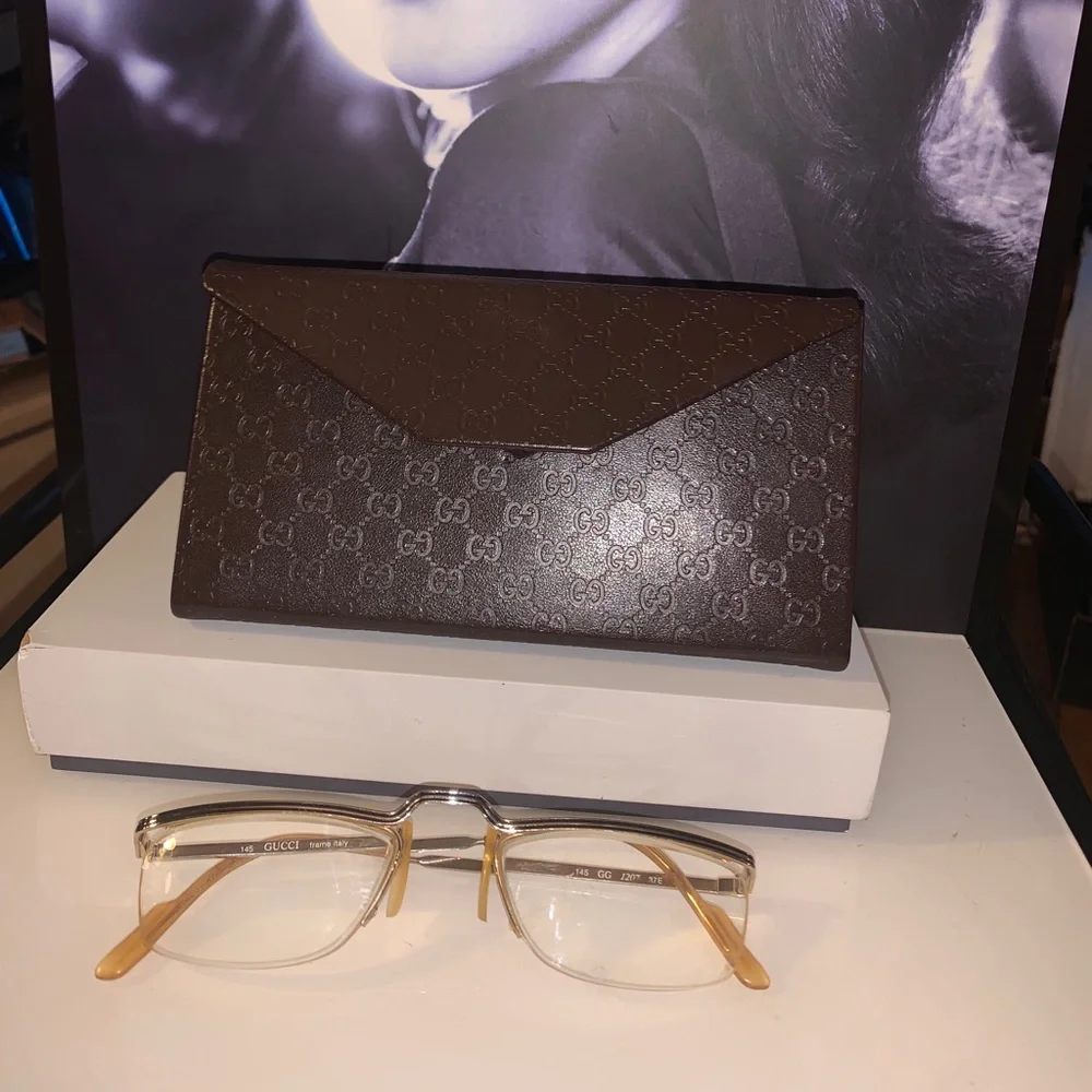 Rare Gucci‎ GG1207 37E vintage glasses